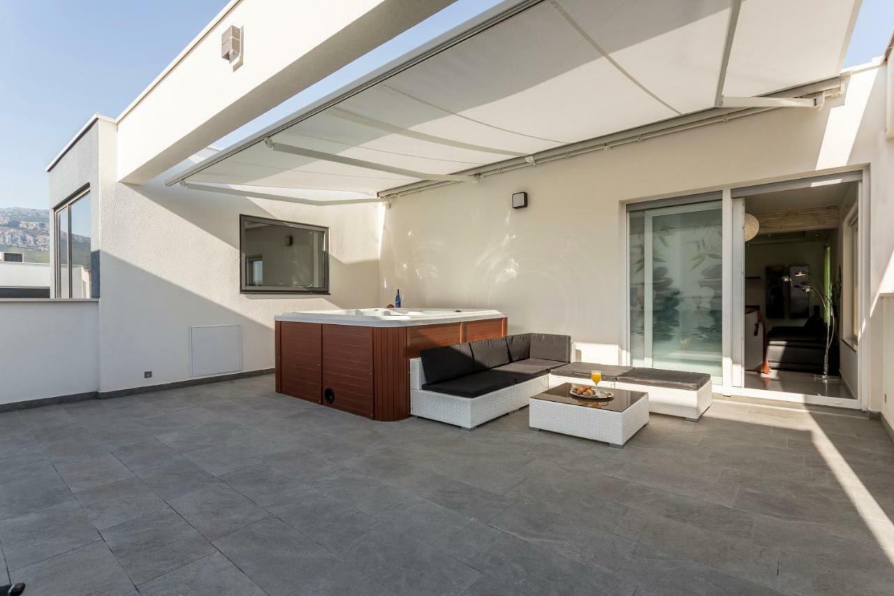 Sea Pearl Luxury Apartment Podstrana Esterno foto